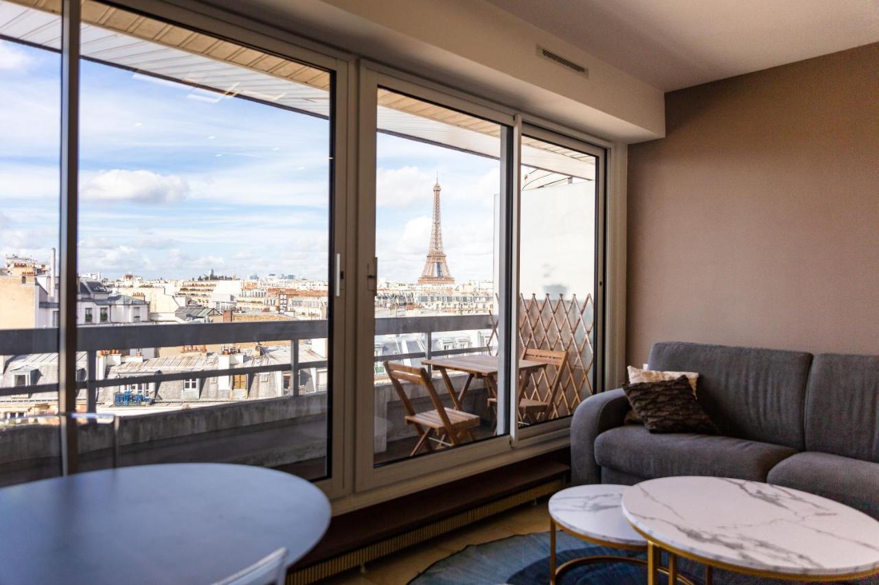 Appartement Vue Tour Eiffel パリ エクステリア 写真